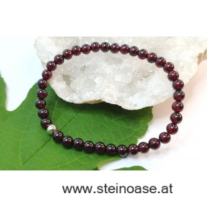 Armband Granat 6mm